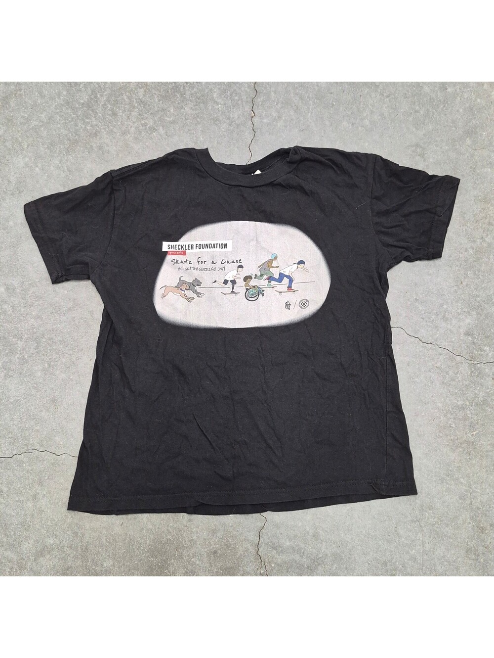 Sheckler Foundation Skate for a Cause Youth T Shirt